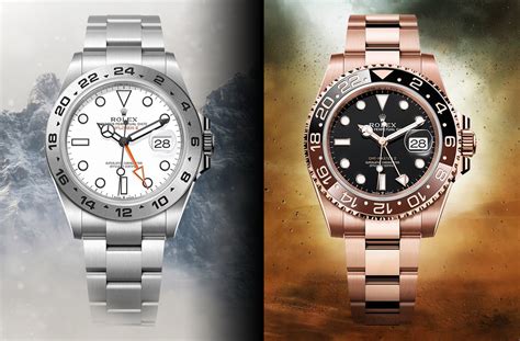 differenza rolex gtm i e gmt ii|rolex explorer ii vs gmt.